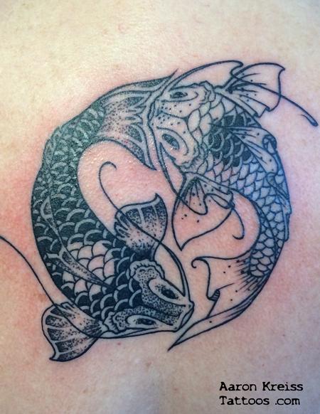 Tattoos - Koy fishes tattoo - 103617